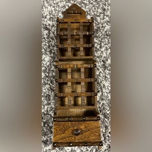 Vintage letter & key holder.